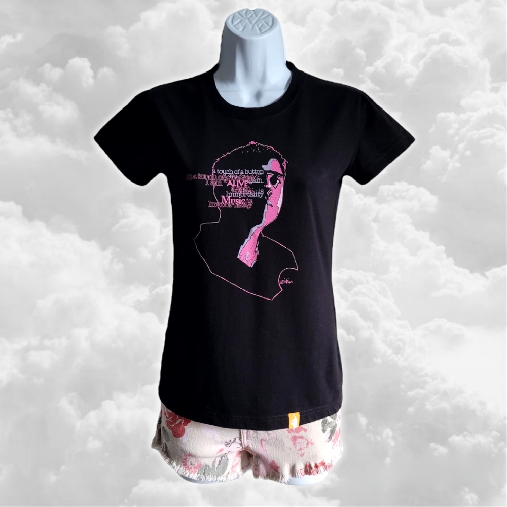FrancisM Clothing Co. Black Francis Magalona Portrait & Quote T-shirt